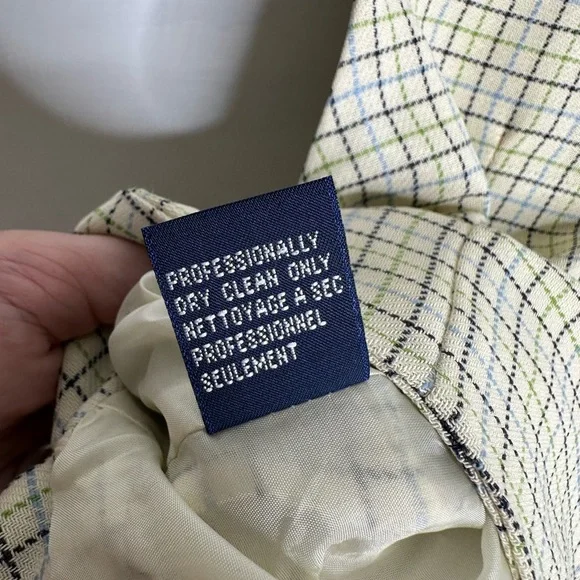 Vintage Burberrys Wool Blend Vest – Women’s Size 10 – Made in USA - Picture 7 of 7